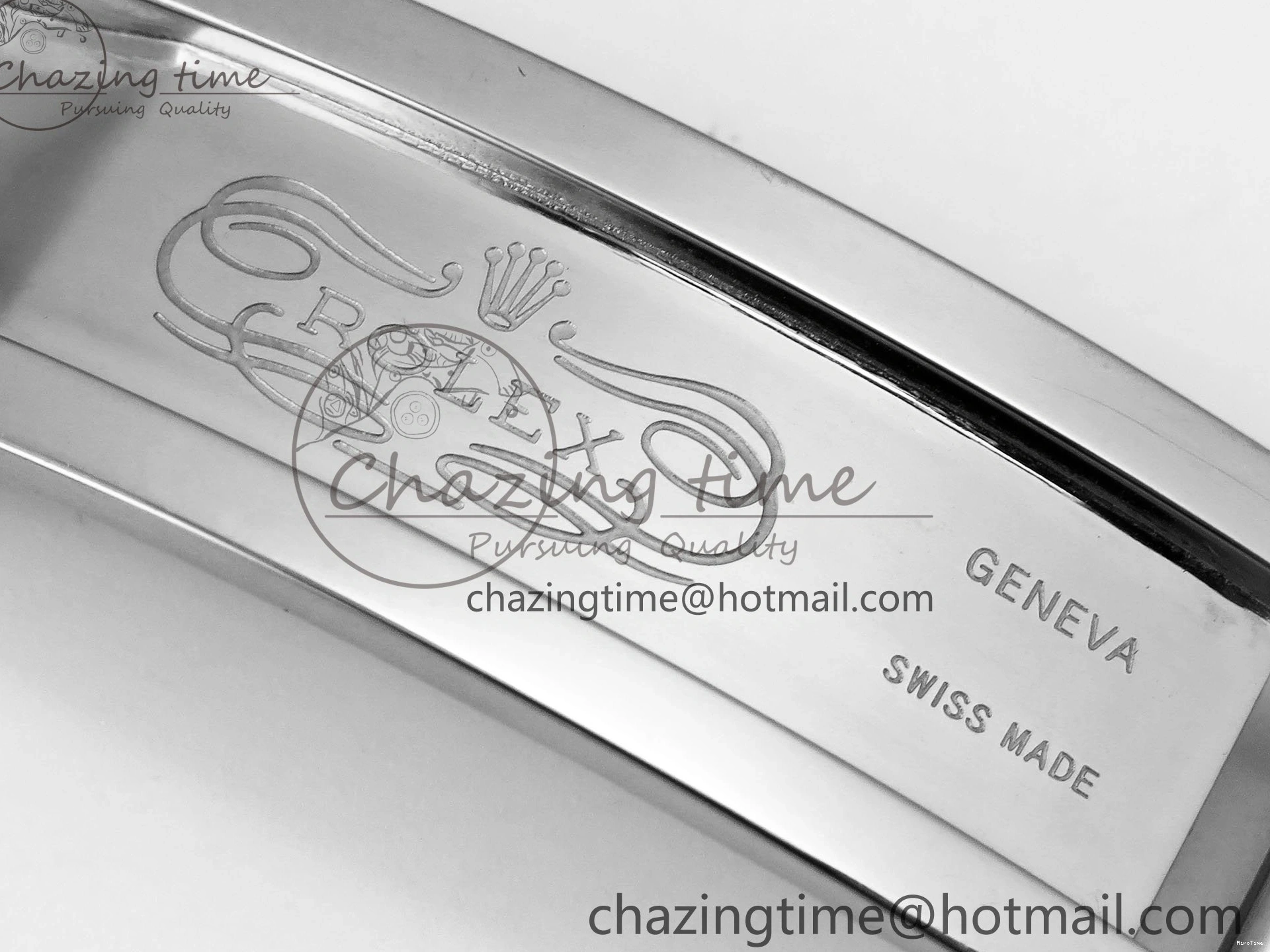 MiroTime 0310 Day Date 36 SS TWSF Best Edition White Diamonds Dial on SS Bracelet A Trendsetting 1604